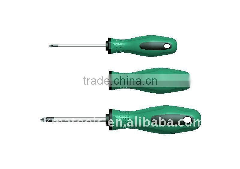 Professional Industrial ergonomic screwdriver with PT&TPR handle