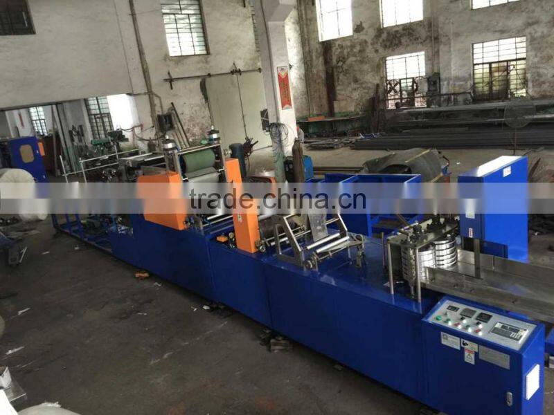 Automatic single channel maxi roll toilet paper log saw cutter machinery