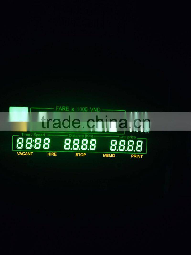 five digits numeric led display with 5 yellow digits