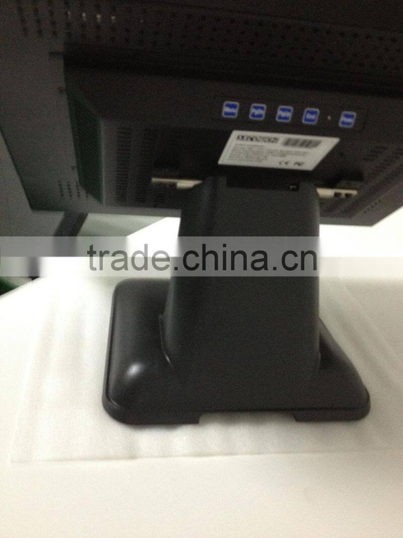 Metal house and metal base 17" pos touch system shenzhen factory