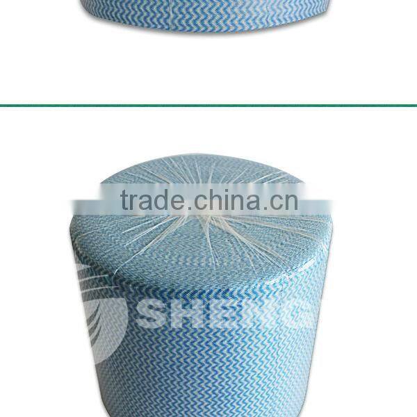 Blue Nonwoven Wine Tote Bag