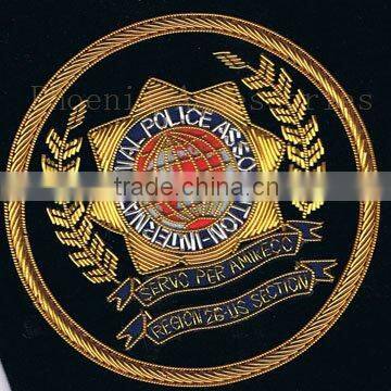 Embroidery garment badge and tag