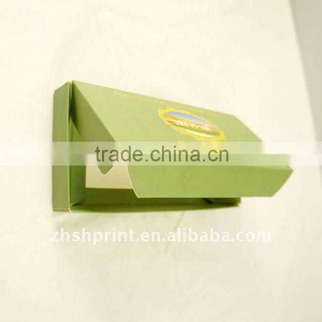 Packaging cardboard box for oil