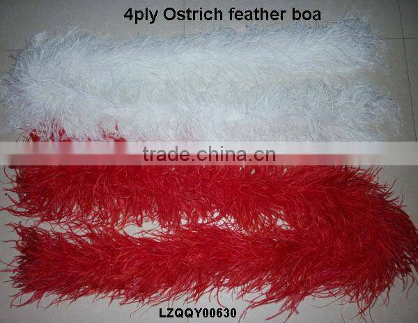 decorative Fluffy Ostrich Feather boa LZYJ69