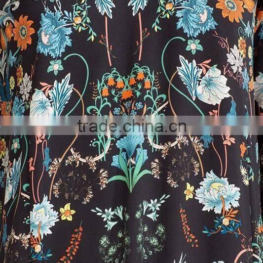 2016 Fashion Summer Women Floral Ethnic Dress New African Shirts Dress