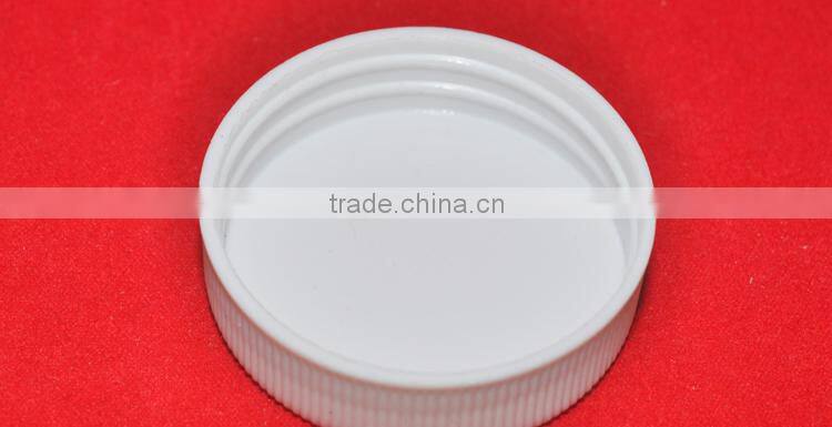 White medicine plastic threaded cap for package bottle