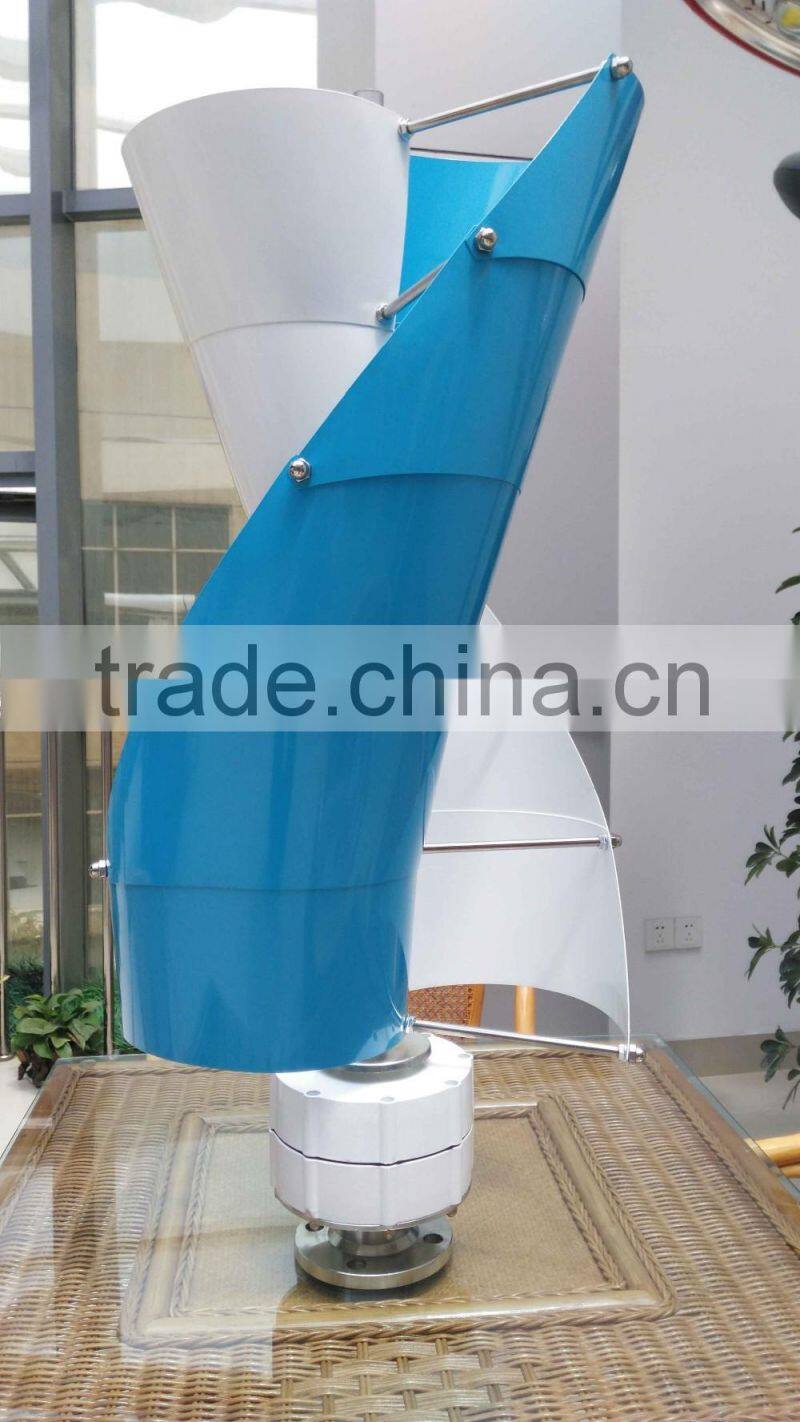 100w 200w vertical axis wind turbine generator kit hot sale