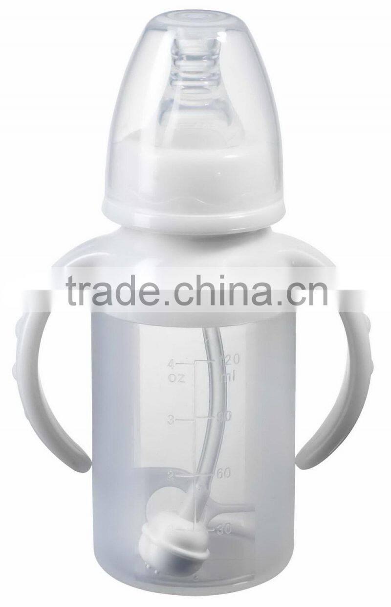 300ML standard neck silicone baby feeding bottle manufacturer