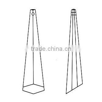 antique crystal chandelier prisms