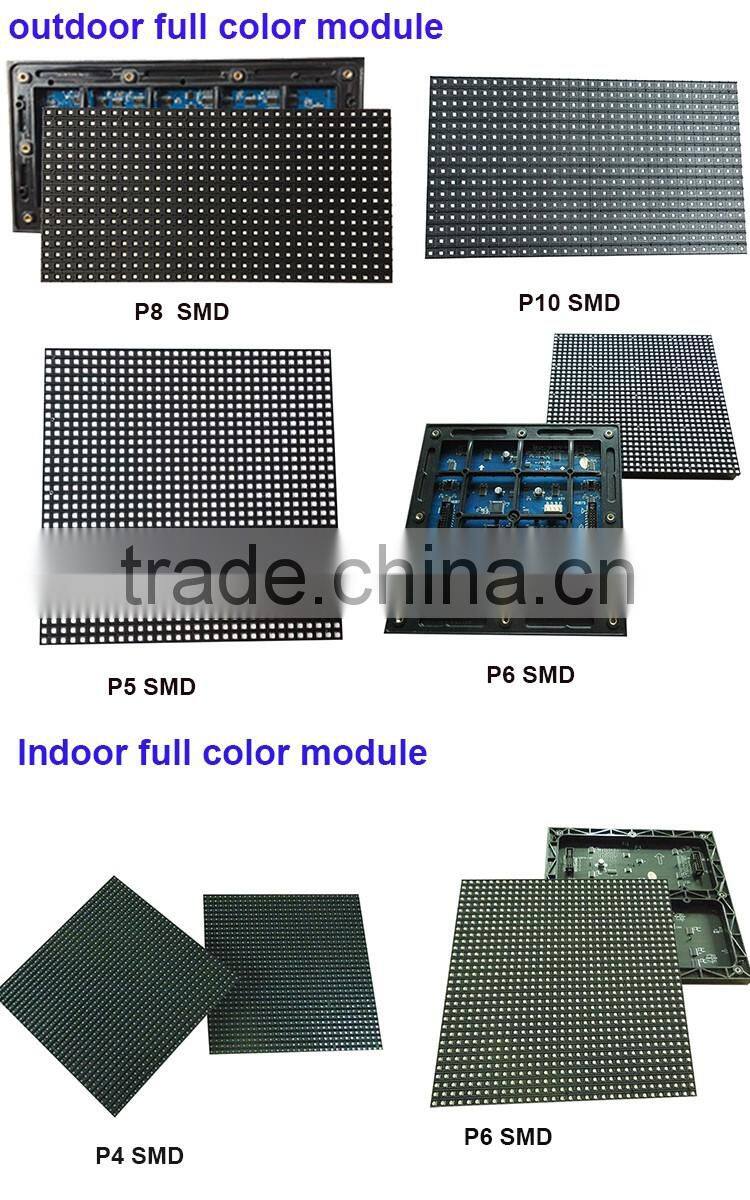 New china products P6 Outdoor full color module LED display for advertising