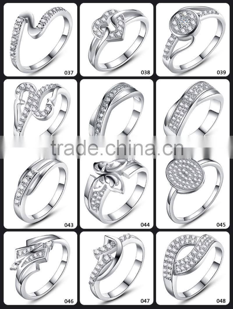 Fashion Jewelry Making Suppliers Wholesale Rings Chocolate Diamond