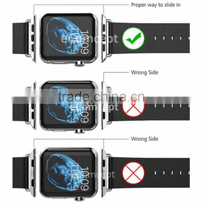Stainless Steel Connector For Apple Watch Metal Adapter For Iwatch