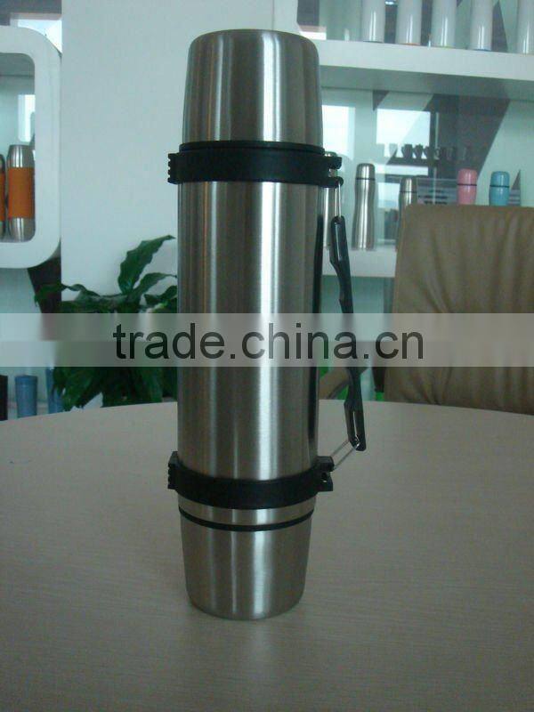 Vaccum Stainless bottle with two cups SL-L2