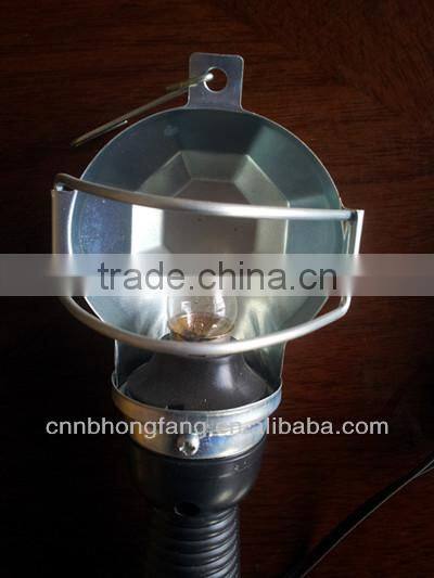 12v Portable Handle Lamp Tool Emergency Work Repair Light for Truck Metal Lamp Guard