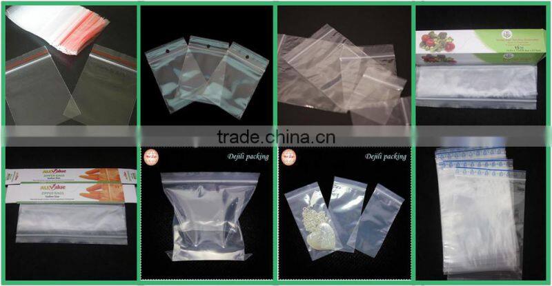 colour tint poly zipper bag