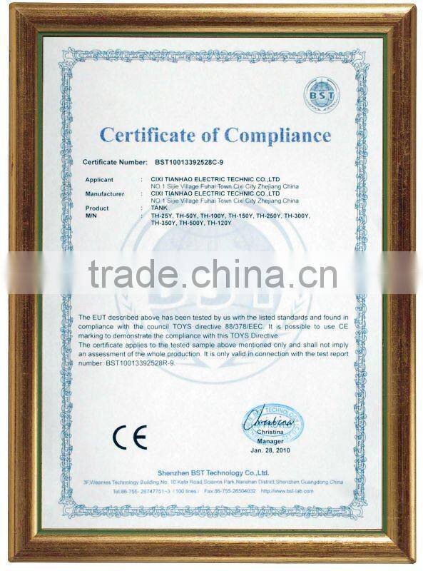 tank reservoirs pressure in reservoir of a tank pressure vessels with CE and ROSH