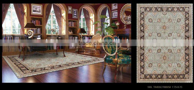 Wholesale Wool Hand Tufted Living Room Custom Carpet Rug (160L YX455C T699 5)