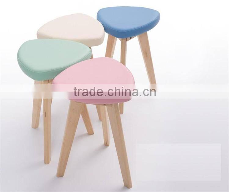 2016 New style Wood pu High foot Bar chair Y400