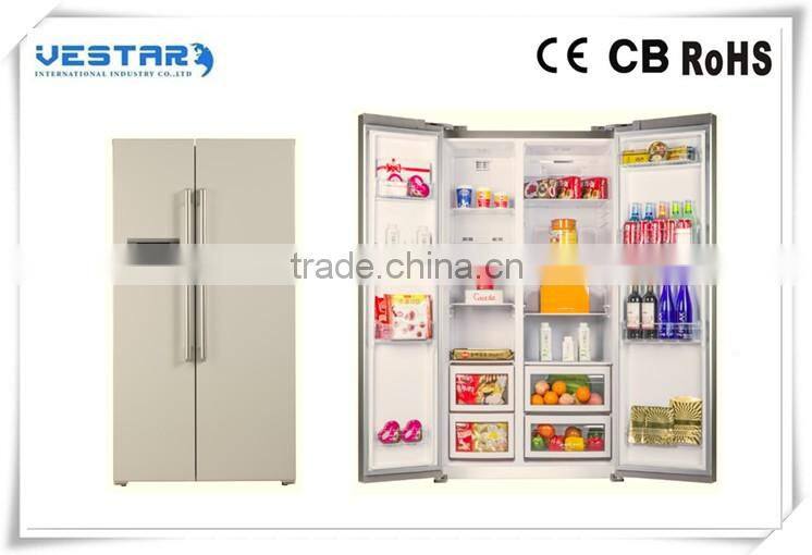 BCD-482W 480L hot sale good quality fridge and freezer double door side by side refrigerator