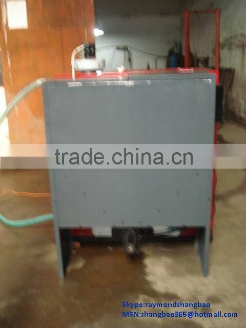 Biomass sawdust pellet boiler
