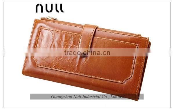OEM handmade stylish vintage materal multi-card purse holder design your own leather purse