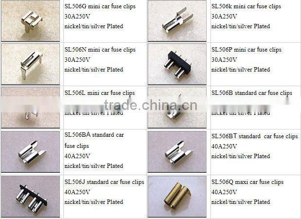 Auto Blade Fuse Clips