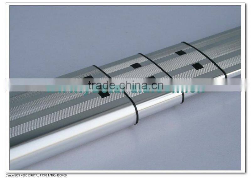Square aluminum pipe Polished aluminum tube Thin walled aluminum tube