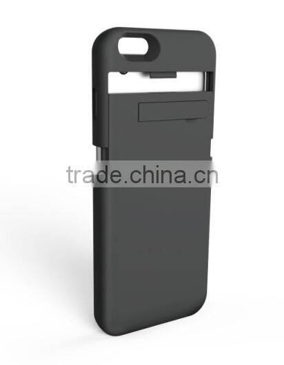 Factory newly released external backup battery charger case for iphone 6 battery case