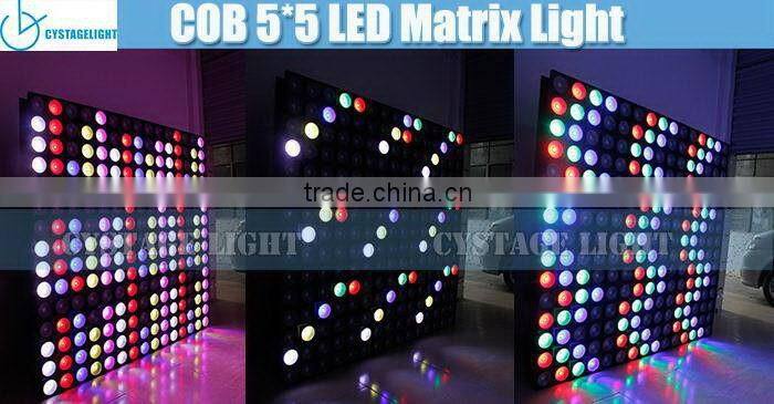 Newest Style Hot Sell 25X30W RGB LED Matrix Light