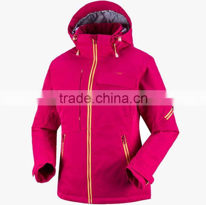 Polyester Women Removable Liner Jacket