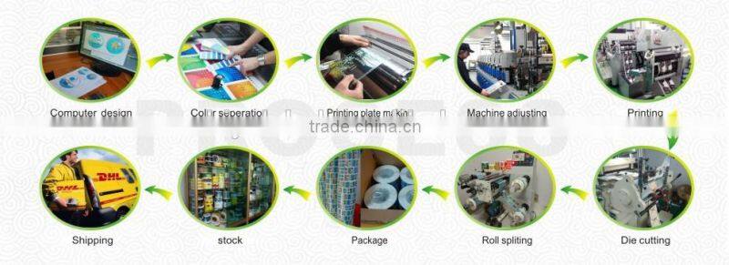 Fancy label for cosmetic, eco-friendly cosmetic label, self adhesive cosmetic label