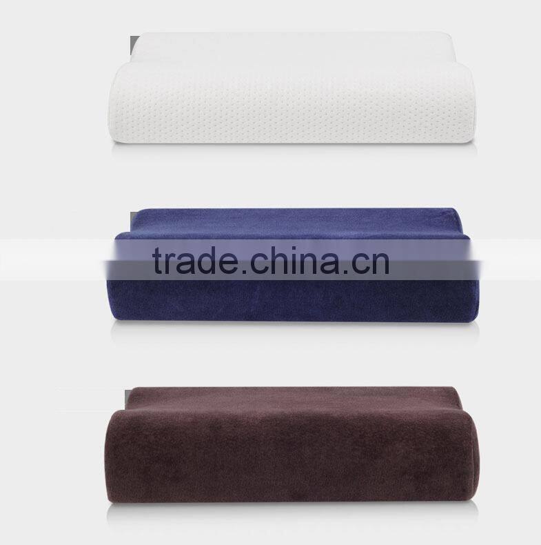 100% polyester memory foam pillow forchina facotry memory foam pillow LS-P-017 medicated pillow