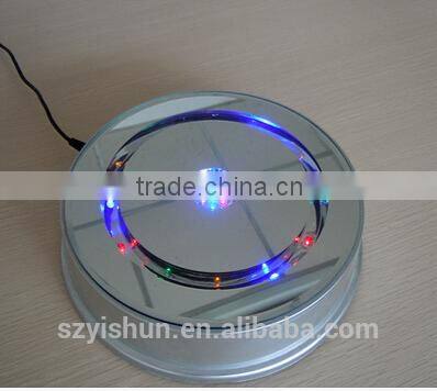 Rotatable Acrylic laptop display holder with led