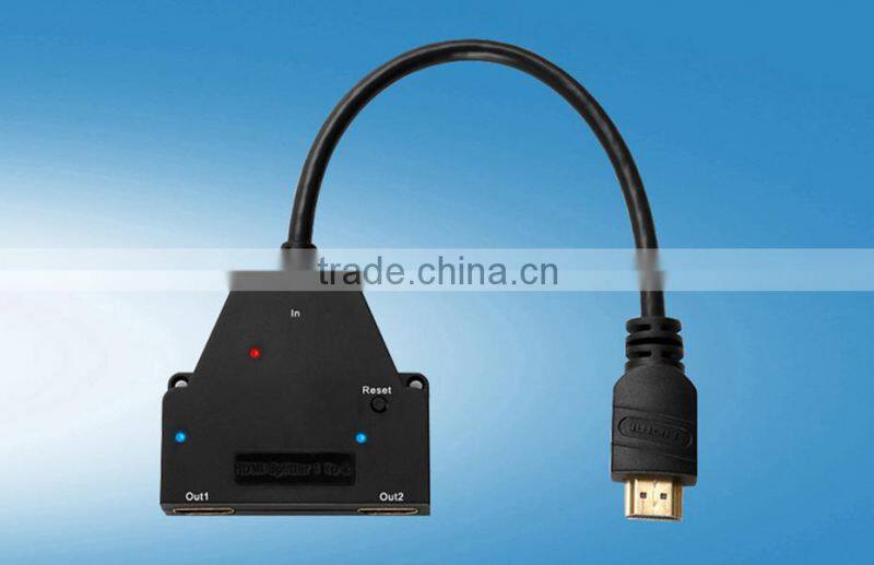 3Port HD Splitter Switcher 3x1 Auto Switch 3-In 1-Out With 50 CM Pigtail Cable