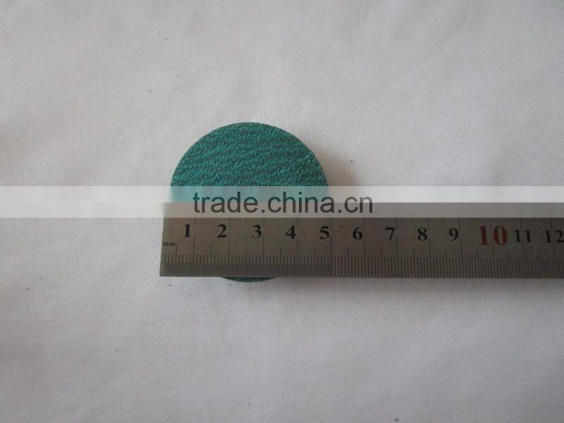 2" Green abrasive fibre disc