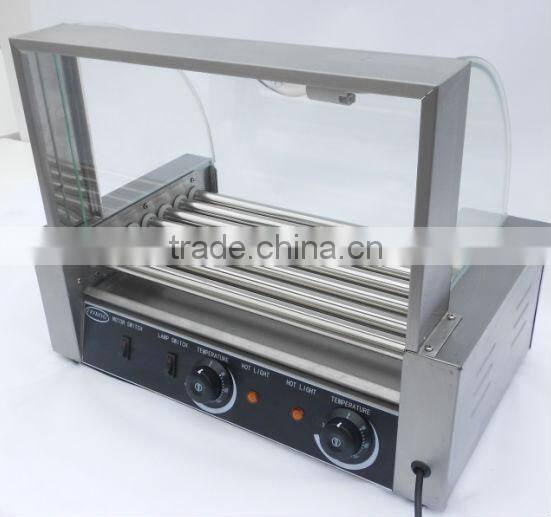 CE automatic sausage roller grill machine