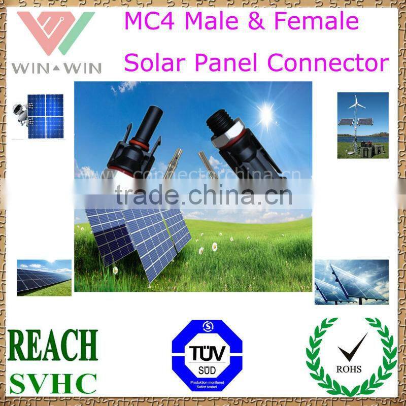 TUV Approval Male 4.0 Solar Panel Connector