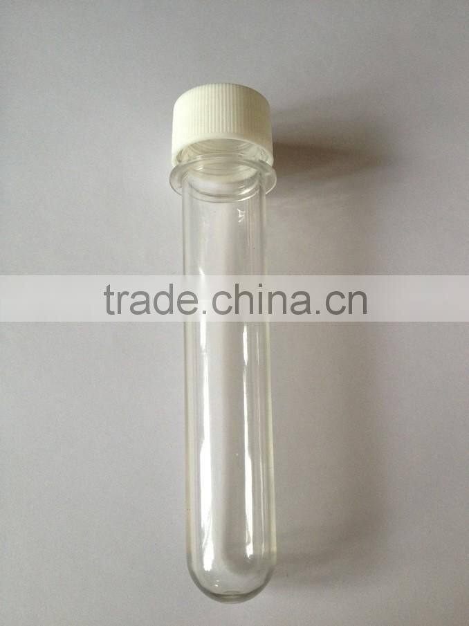 plastic test tube with cap