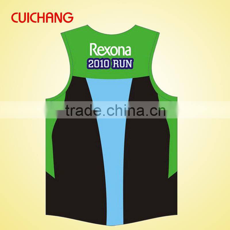 Customised Printing Sublimation Running Singlets