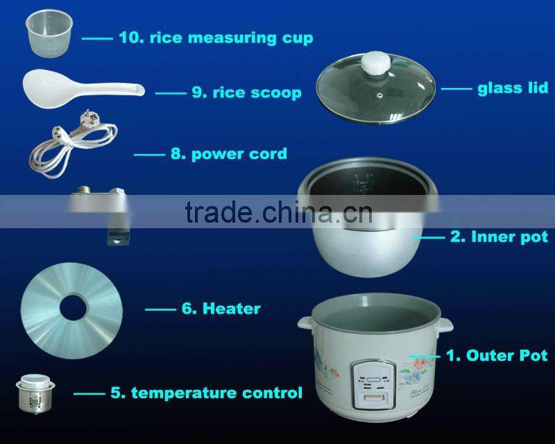 cylinder shape steamer travel rice cooker india