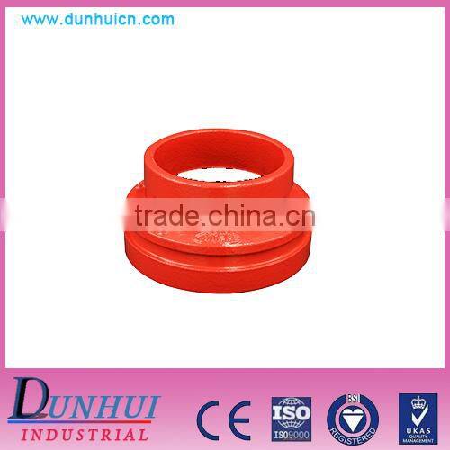 FM approved ductile iron Grooved concentric reducer