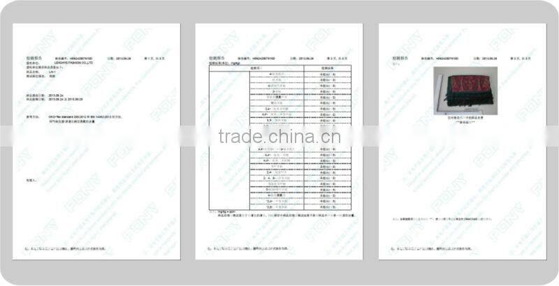 flower star jacquard tassel pashmina scarf