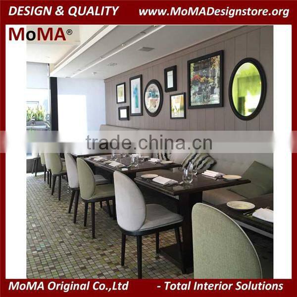 High End Customized Restaurant Furniture Sofa Booth Design