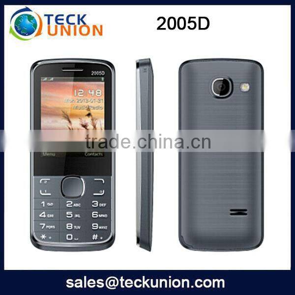 2005D 2.4inch LCD tv cell phone super slim mobile phone with price
