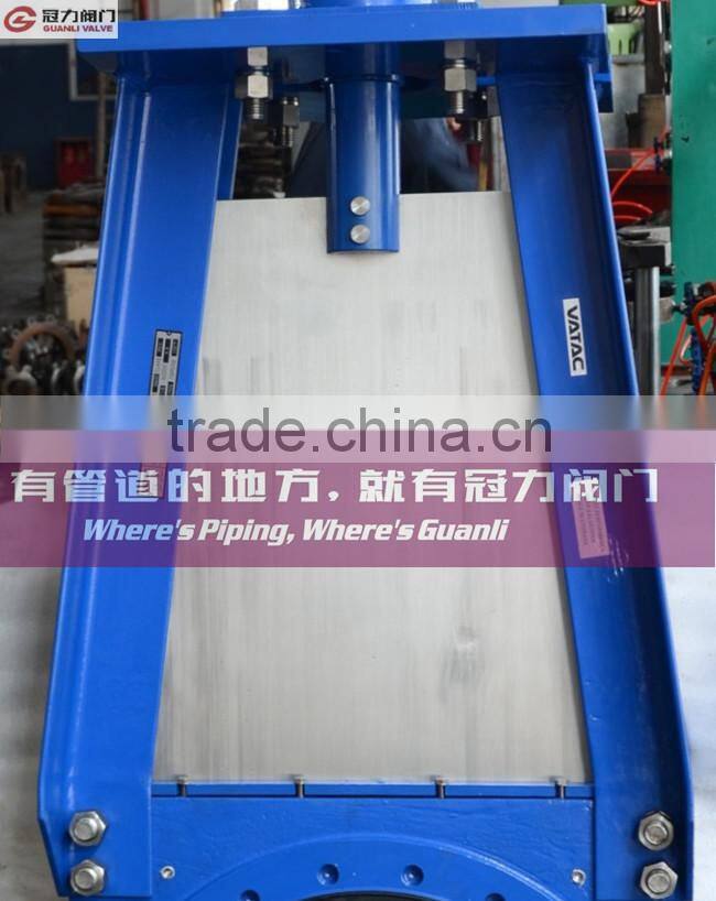Bevel Gear Slurry Knife Gate Valve