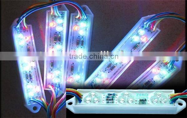 display 12vdc lighting box colorful led module waterproof 0.36 watt