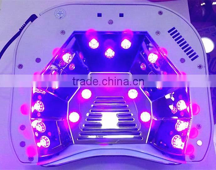 2016 Alibaba China Best Selling Nail Lamp 18K 48W LED UV Nail Lamp with Automatic Sensor and Timer Setting for Nails Gel