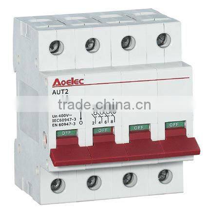AUT2 with Semko Certificate 20A double pole Main Switch