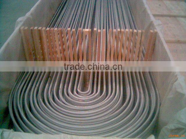 SS 304,316L SA213 heat exchanger U bent tubes/u bend pipe