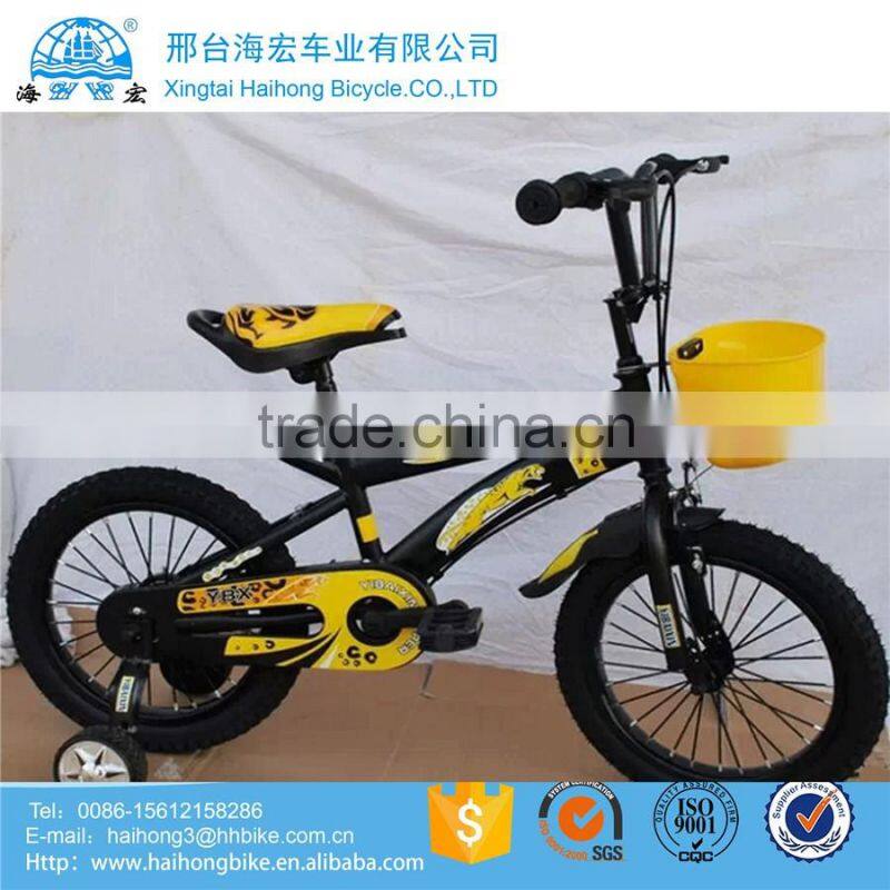 ISO9001 unique bright color kids bicycle for boys and girls